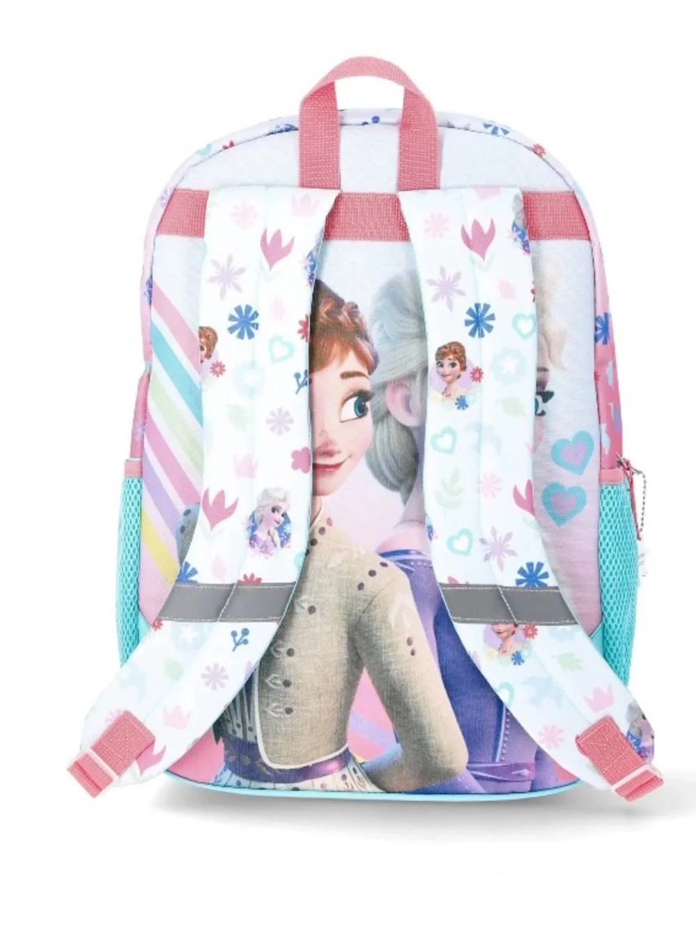 Disney Frozen Anna and Elsa Pink Purple Holographic Kids Backpack